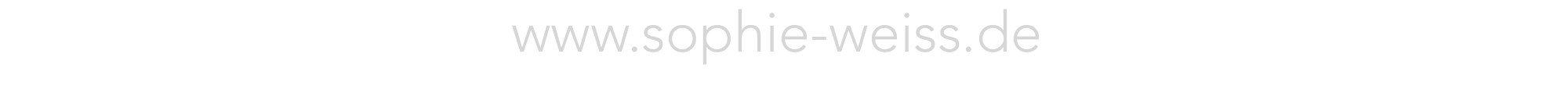 www.sophie-weiss.de